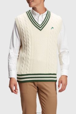 Esprit Men College sweater vest Emerald Green Sweaters D2B4J4811