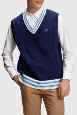 Esprit Men College sweater vest Ink Sweaters D2B4J4812
