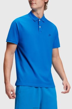 Esprit Men Dolphin Tennis Club Classic Polo Blue Polos D2B4J4895