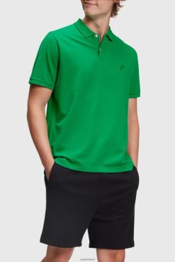 Esprit Men Dolphin Tennis Club Classic Polo Green Polos D2B4J4894