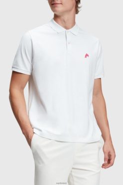 Esprit Men Dolphin Tennis Club Classic Polo White Polos D2B4J4893