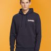Esprit Men Hoodie with small logo print Navy Sweatshirts & Hoodies D2B4J4827