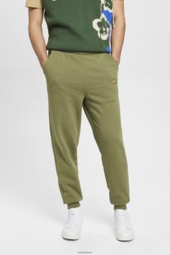Esprit Men Joggers with logo print Olive Joggers D2B4J4666