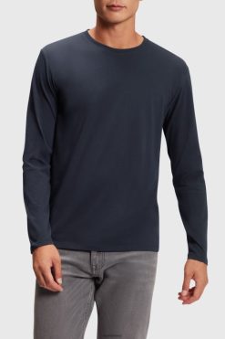 Esprit Men Regular solid jersey t-shirt Black T-Shirts D2B4J4858