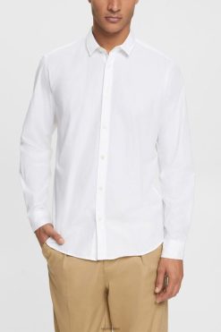 Esprit Men Slim fit shirt White Shirts D2B4J4883