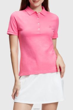 Esprit Women Dolphin Tennis Club Classic Polo Pink Polos D2B4J4499