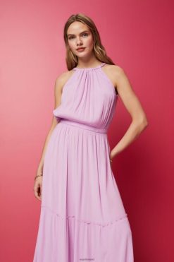 Esprit Women Dresses Light Woven Violet Dresses D2B4J4130