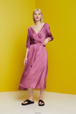 Esprit Women Dresses Light Woven Violet Dresses D2B4J4137