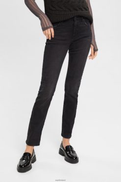 Esprit Women Straight leg jeans Black Dark Wash Denim D2B4J4438