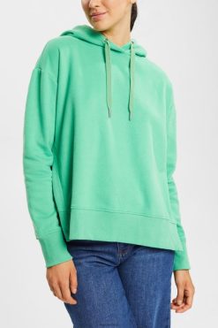 Esprit Women Sweatshirt hoodie Green Sweatshirts & Hoodies D2B4J4510