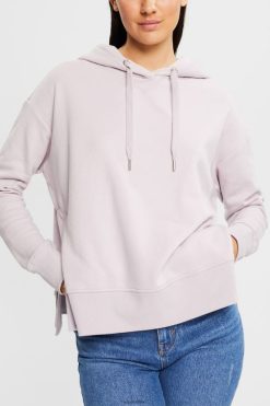 Esprit Women Sweatshirt hoodie Lavender Sweatshirts & Hoodies D2B4J4512