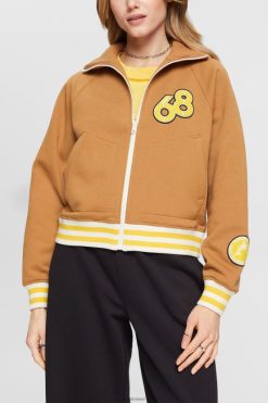 Esprit Women Varsity jacket Caramel Jackets D2B4J4417
