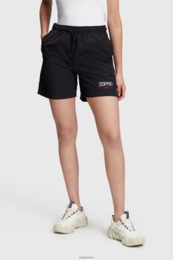 ESPRIT x Rest & Recreation Women Capsule Windbreaker Shorts Black Shorts D2B4J4474
